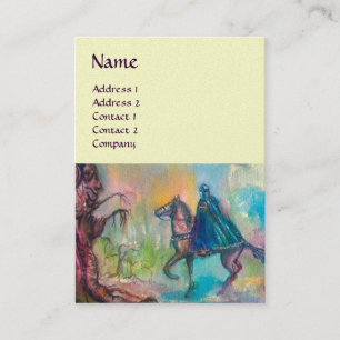 TEMPTATION DUNKELKNIGHT MONOGRAM Creme Visitenkarte