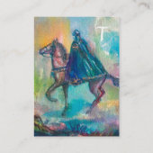 TEMPTATION DUNKELKNIGHT MONOGRAM Creme Visitenkarte (Rückseite)