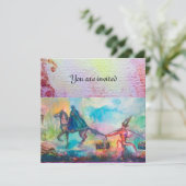 TEMPTATION Dunkler Ritter und Teufelskreis Schatz, Einladung (Stehend Vorderseite)