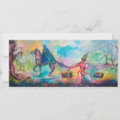 TEMPTATION Dunkler Ritter und Teufelskreis Schatz, Einladung (Rückseite)