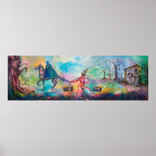 TEMPTATION Dunkler Ritter und Teufelskreis Schatz, Poster