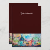 TEMPTATION MUSOgramm-Edelstein gelb Einladung (Vorne/Hinten)