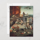 Temptation von Saint Anthony, c.1500 Postkarte (Vorne/Hinten)