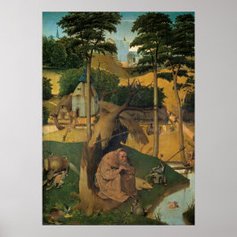 Temptation von Saint Anthony, von Bosch Poster