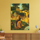 Temptation von St. Anthony, 1490 Leinwanddruck (Insitu (Wohnzimmer))
