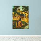 Temptation von St. Anthony, 1490 Leinwanddruck (Insitu (Holzboden))