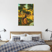 Temptation von St. Anthony, 1490 Leinwanddruck (Insitu (Schlafzimmer))