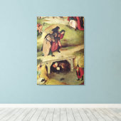 Temptation von St. Anthony Leinwanddruck (Insitu (Holzboden))
