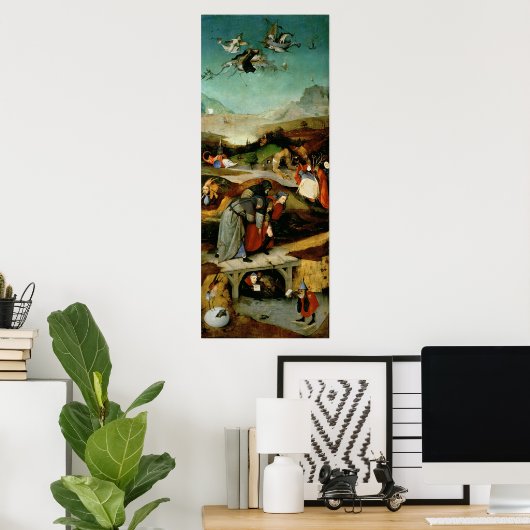 Temptation von St. Anthony Poster (Heimbüro)