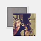Temptation von St.Thomas Aquinas Magnet (Vorderseite/Rückseite)