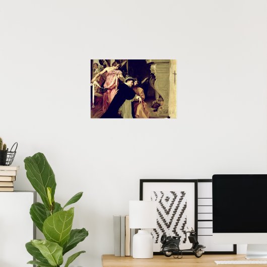 Temptation von St.Thomas Aquinas Poster (Heimbüro)