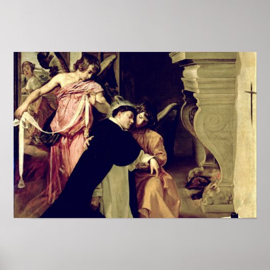 Temptation von St.Thomas Aquinas Poster (Vorne)