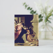 Temptation von St.Thomas Aquinas Postkarte (Stehend Vorderseite)