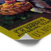 Temptation Yam LabelPittsburg, TX Poster (Ecke)