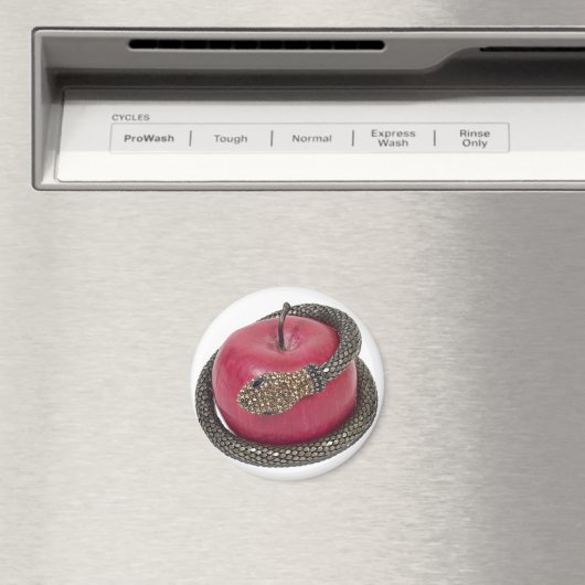 TemptationAppleSchlange112311 Magnet (In Situ (Geschirrspüler))