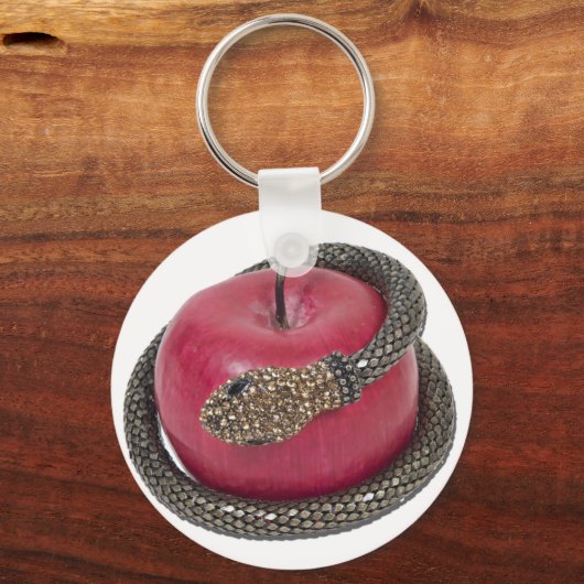 TemptationAppleSchlange112311 Schlüsselanhänger (Vorderseite)