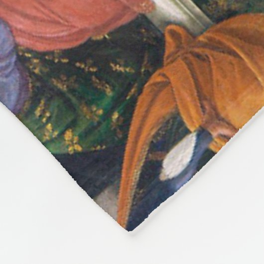 Temptationen Christi, Sandro Botticelli Fleecedecke (Ecke)