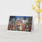 Temptationen Christi, Sandro Botticelli Karte (Gelbe Blume)