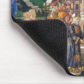 Temptationen Christi, Sandro Botticelli Mousepad (Ecke)