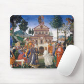 Temptationen Christi, Sandro Botticelli Mousepad (Mit Mouse)