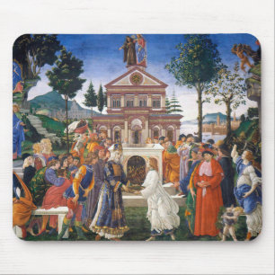 Temptationen Christi, Sandro Botticelli Mousepad