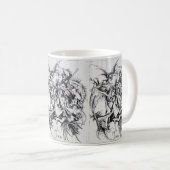 Temptationen von St. Anthony Kaffeetasse (VorderseiteRechts)
