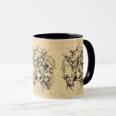 Temptationen von St. Anthony Tasse (VorderseiteRechts)