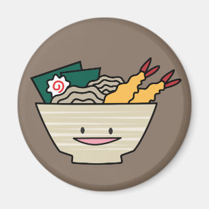 Tempura Ramenschüssel nori Garnele Japanernudeln Magnet