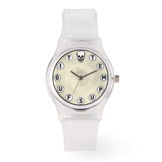 Tempus Fugit 2 Armbanduhr (Vorderseite)