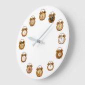 TEMPUS FUGIT CLOCK GROßE WANDUHR (Winkel)