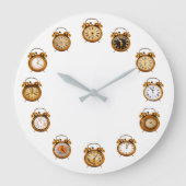 TEMPUS FUGIT CLOCK GROßE WANDUHR (Vorderseite)