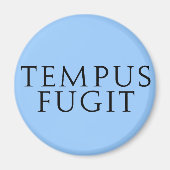 Tempus Fugit Magnet (Vorne)