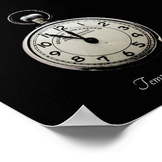 Tempus Fugit Poster (Ecke)