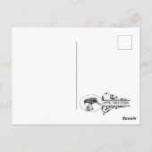 Tempus Fugit Postkarte (Rückseite)