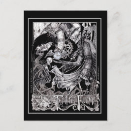 Tempus Fugit Postkarte