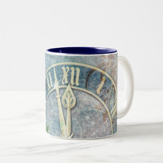 Tempus Fugit Zweifarbige Tasse (VorderseiteRechts)