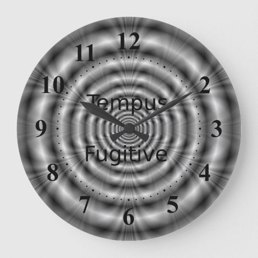Tempus Fugitive Uhr (Vorderseite)