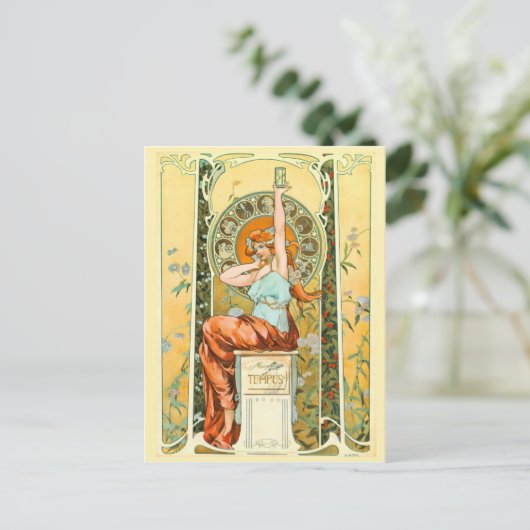 Tempus Postkarte (Stehend Vorderseite)