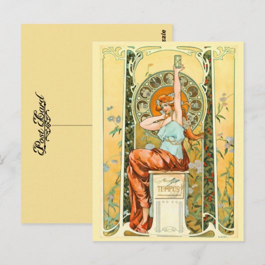 Tempus Postkarte (Vorne/Hinten)
