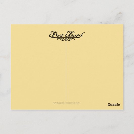 Tempus Postkarte (Rückseite)