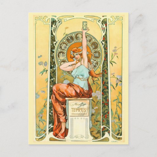 Tempus Postkarte (Vorderseite)