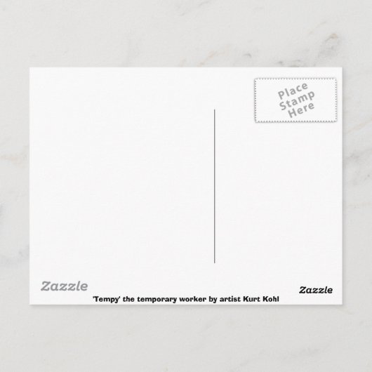 Tempy French Bread Postcard Postkarte (Rückseite)