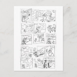 Tempy French Bread Postcard Postkarte