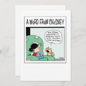 TEN CATS - Ein Wort aus Chesney Einladung (Vorne/Hinten)