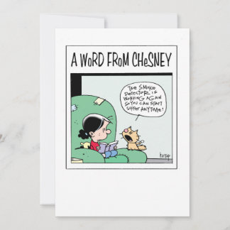 TEN CATS - Ein Wort aus Chesney Einladung