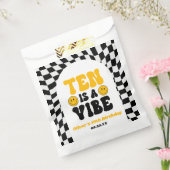 Ten Is A Vibe Retro Tenth 10th Birthday Party Geschenktütchen (Versiegelt)