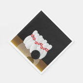 Ten Pin Bowling Strike Serviette (Ecke)