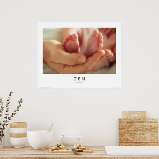 "TEN" POSTER (Küche)