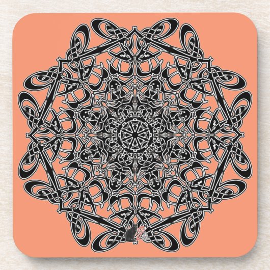 Tenacious Octa Glyph Dusk Untersetzer (Vorderseite)