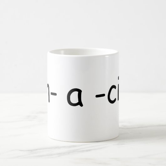 Tenacity MUGZ von Dan Spirk Kaffeetasse (Mittel)